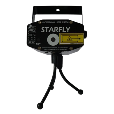  Starfly - Efeito de laser multipontos verde e vermelho