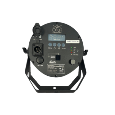  Deco Par IP  - Par led IP65 - RGBWA-UV - bateria