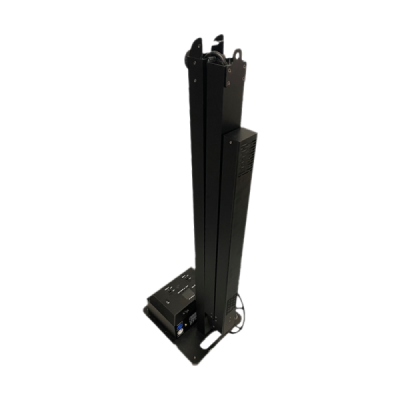  Pole Led color - Pack 4 Mastros de iluminação led - RGBWA-UV - Bateria - IP20 - Com Flightcase