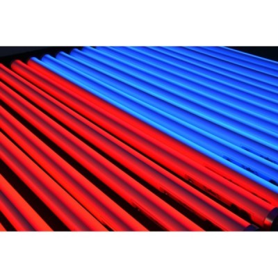  Tube led color  - Pack 10 Tubos led  RGBW - Bateria - Com Fightcase Acc