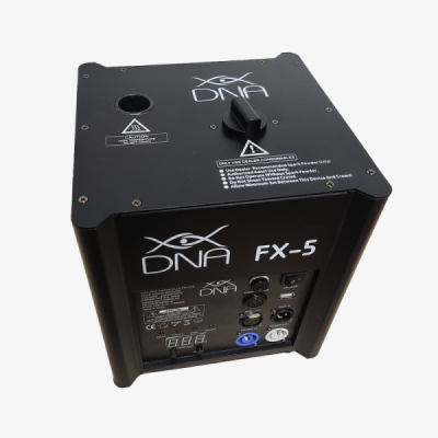  FX5 PACK - Pack 2 Máquinas de faíscas FX5 - Altura 2 a 5 metros - Com Flightcase