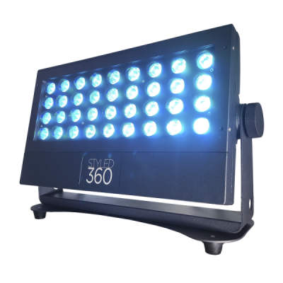 Styled 360 - Projetor Painel Led RGBWA IP65 - 36*12W