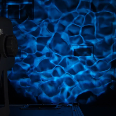  IP Design Wave - Projetor de efeitos Wave IP65 led