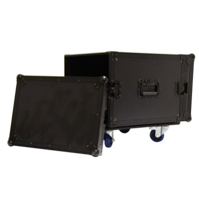  BC8RU - Rack Pro 8U - Com rodas - Full Black