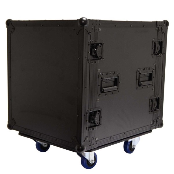 BC12RU - Rack Pro 12U - Avec roues - Full Black