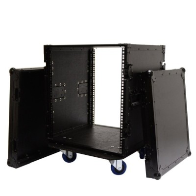  BC12RU - Rack Pro 12U - Com rodas - Full Black