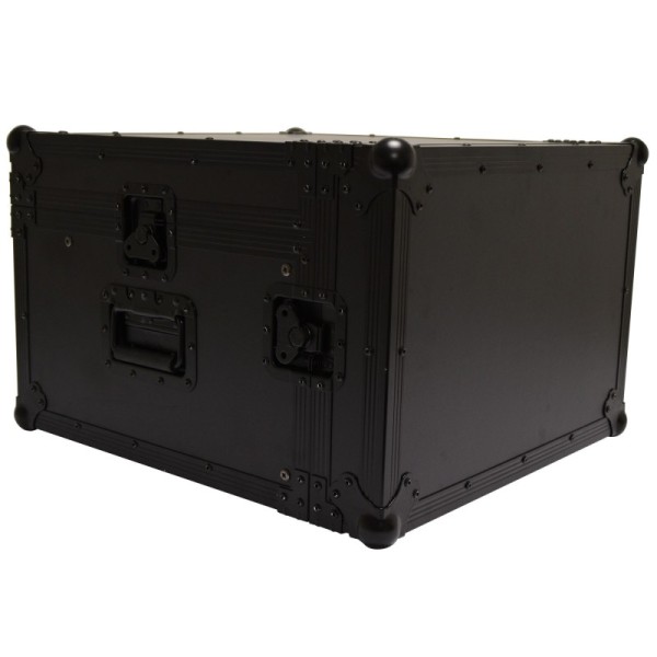 BC6UC - Pro Control Room 6U Combo - With 10U tilted mixer plan - Full Black