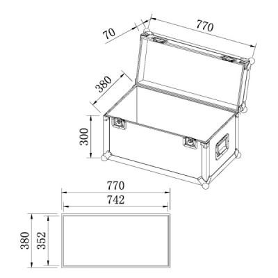 BCFRM - Mala de transporte multiusos - Tamanho M - Full Black