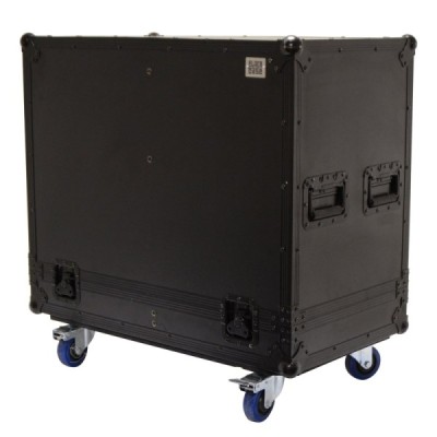 BCX12 - Flightcase para 2 colunas de 12" - Full Black