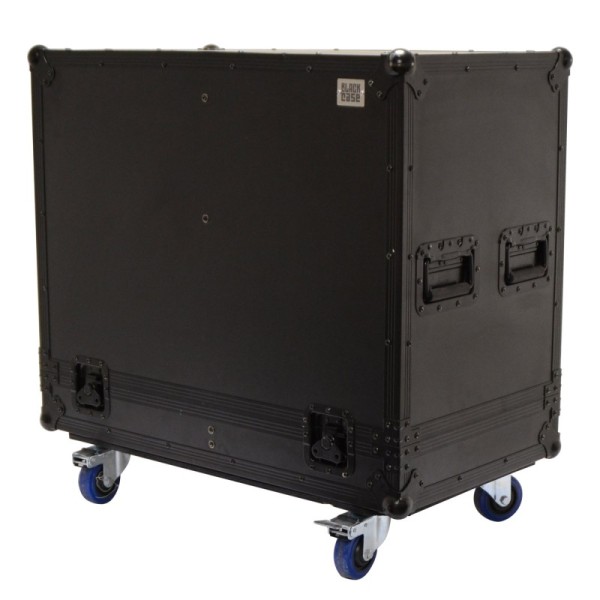 BCX12 - Flightcase for 2 speakers 12" - Full Black