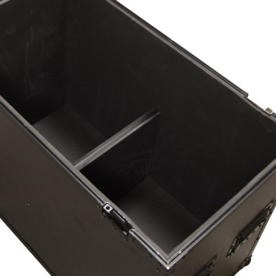  BCX12 - Flightcase para 2 colunas de 12" - Full Black