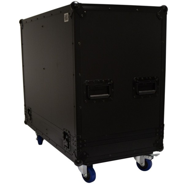 BCX15 - Flightcase for 2 speakers 15" - Full Black