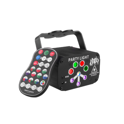 PartyLight - Efeito de luz led RGB / Laser / UV