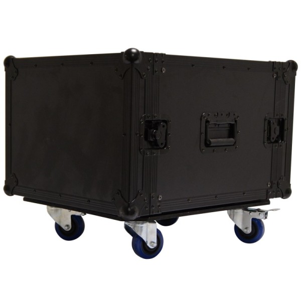 BC8RU - Rack Pro 8U - Com rodas - Full Black