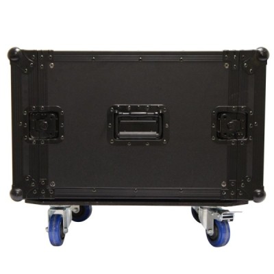  BC8RU - Rack Pro 8U - Com rodas - Full Black